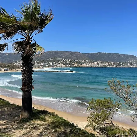 Climatise, Vue - 5 Pers. - Fr-1-610-132 * Bormes-les-Mimosas